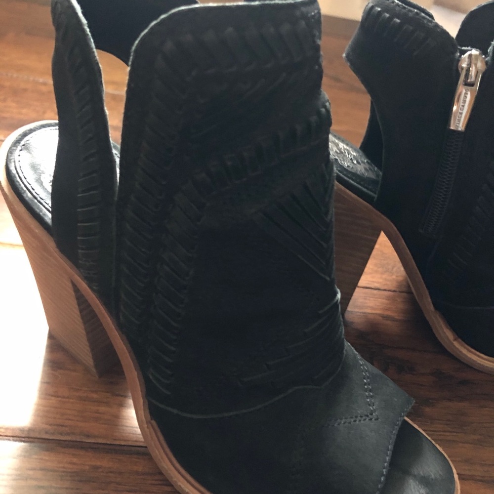 Suede Booties - Picture 2 of 3